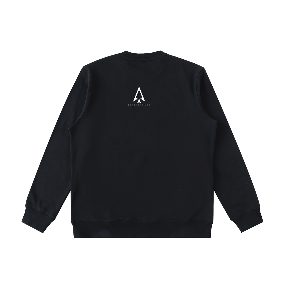 FIYRE Blacksayjack- Essential Heavyweight Crewneck Sweatshirt Logo2