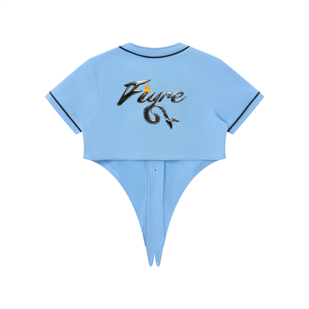 FIYRE-Women's Piping Baseball Jersey