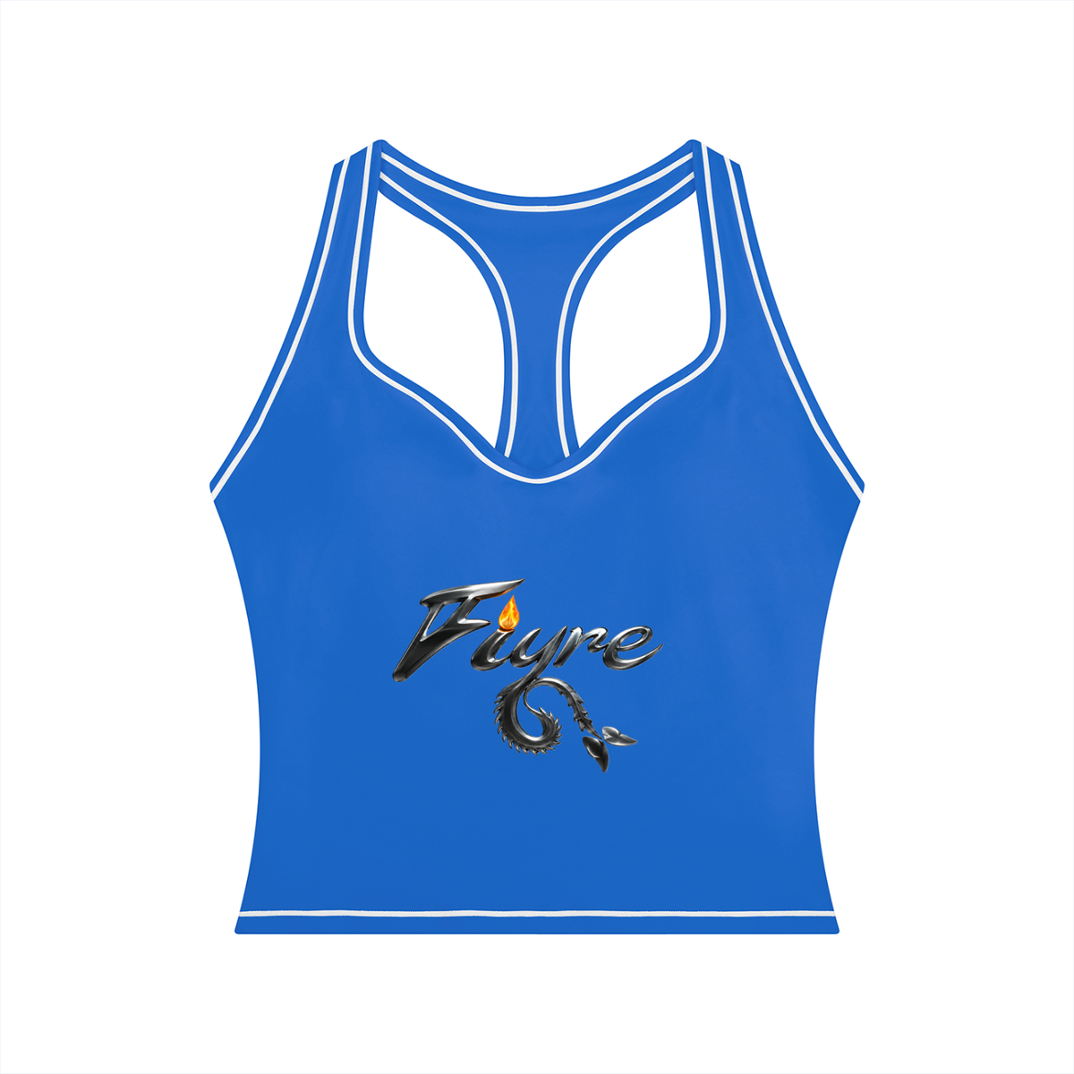 FIYRE-Women’s Topstitching Yoga Tank Top