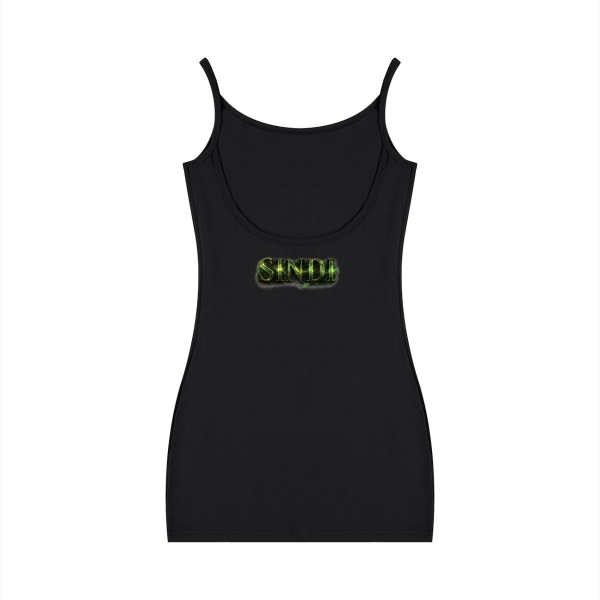 FIYRE AMINE  Women's Solid Tight Sleeveless Dress