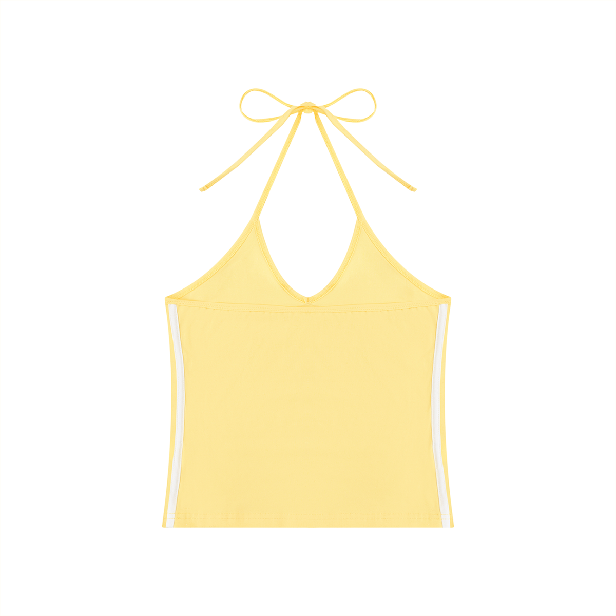 FIYRE-Women's Color Block Halter Crop Tank Top