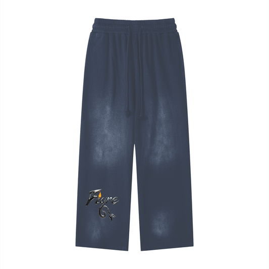 FIYRE-Sunfade Loose Fit Cotton Sweatpants