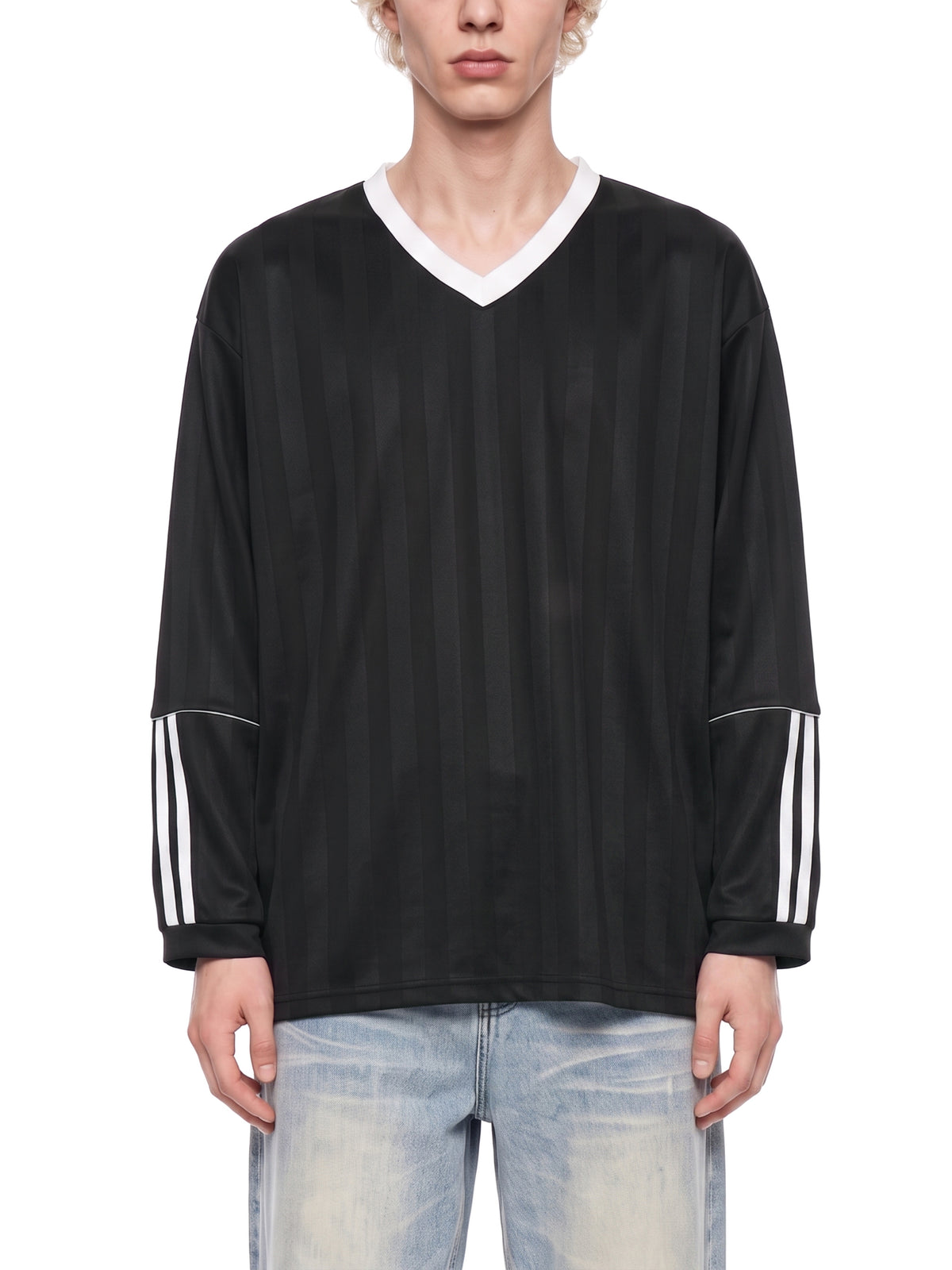 FIYRE-Unisex Striped Soccer Jersey