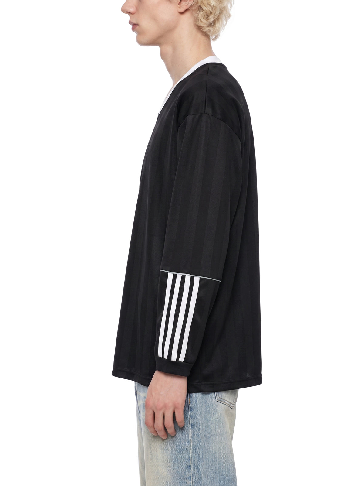 FIYRE-Unisex Striped Soccer Jersey